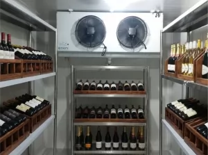Ruangan Penyimpanan Dingin Untuk Minuman Wine dalam Cold Storage